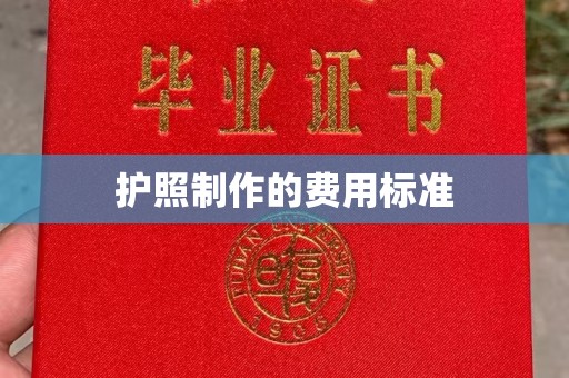 潍城护照制作的费用标准