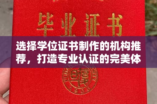 潍城选择学位证书制作的机构推荐，打造专业认证的完美体验