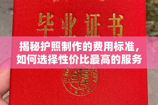 潍城揭秘护照制作的费用标准，如何选择性价比最高的服务？